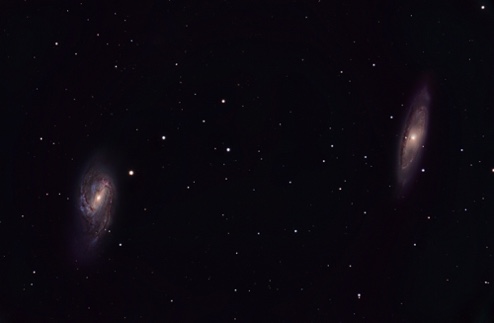 M65 &M66 Galaxies